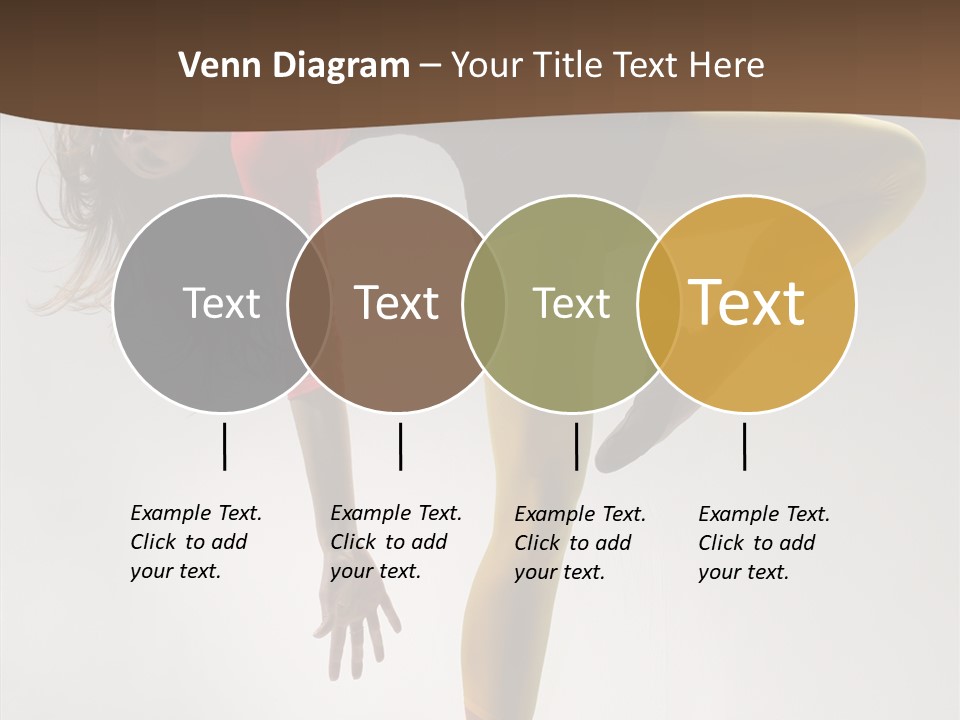 Dancer Exercise Fashion PowerPoint Template