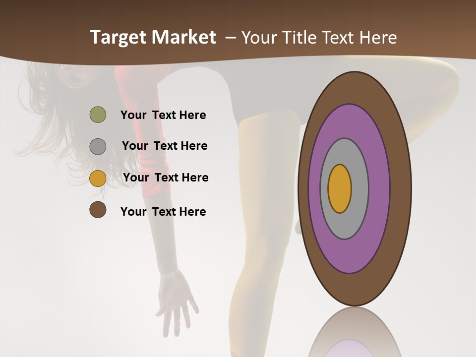 Dancer Exercise Fashion PowerPoint Template