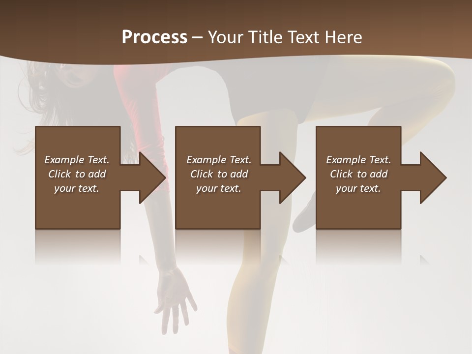 Dancer Exercise Fashion PowerPoint Template