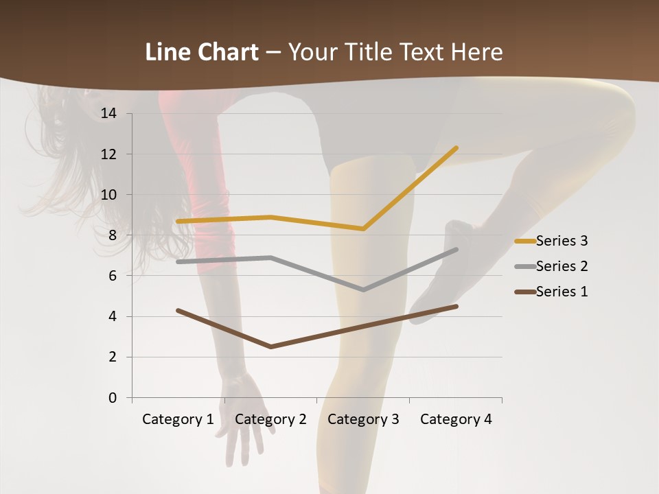 Dancer Exercise Fashion PowerPoint Template