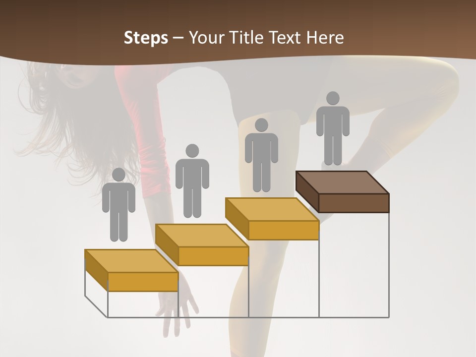 Dancer Exercise Fashion PowerPoint Template