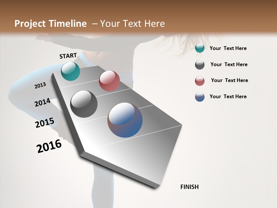 Modern Female Women PowerPoint Template