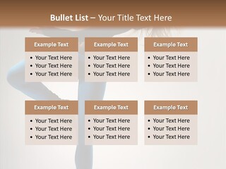 Modern Female Women PowerPoint Template