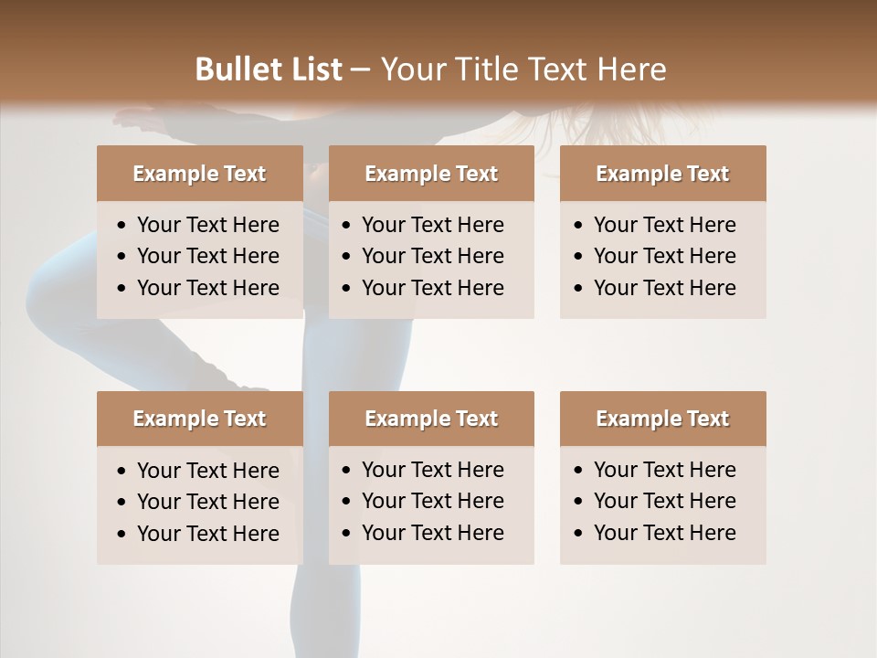 Modern Female Women PowerPoint Template