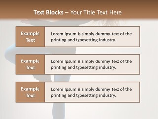 Modern Female Women PowerPoint Template