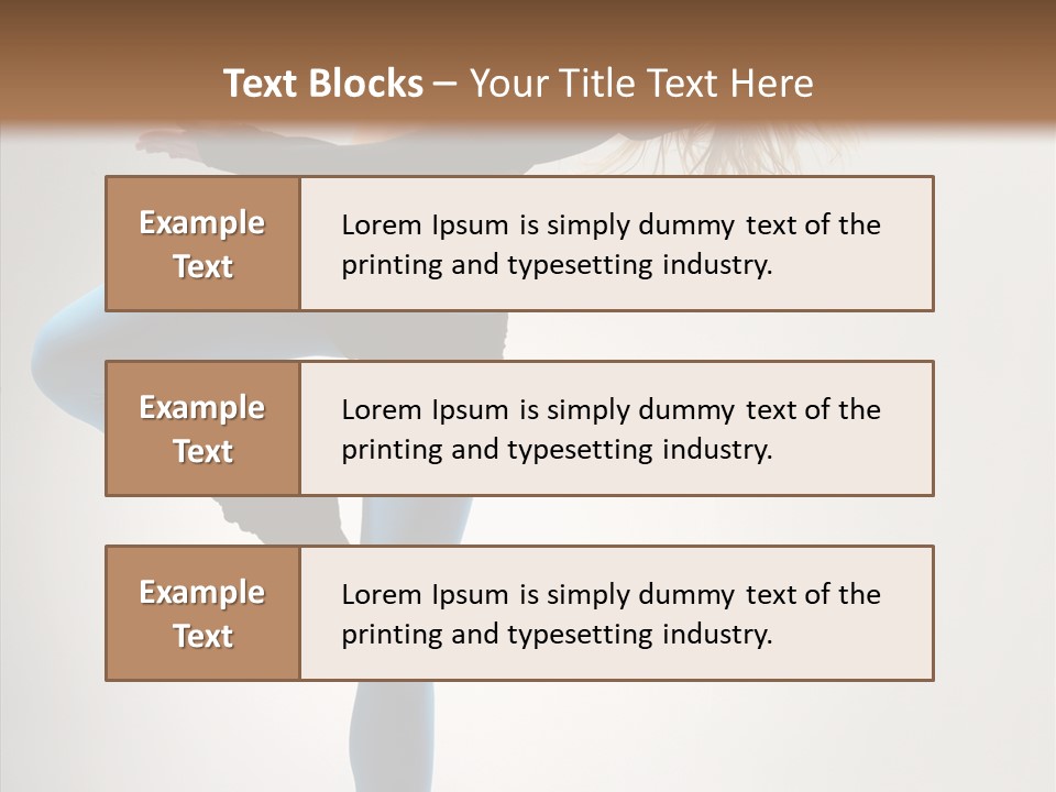 Modern Female Women PowerPoint Template