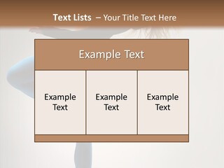 Modern Female Women PowerPoint Template