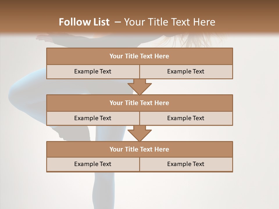 Modern Female Women PowerPoint Template