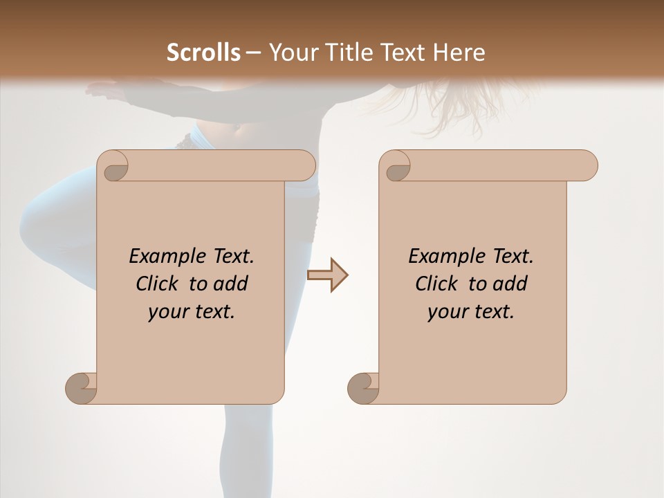 Modern Female Women PowerPoint Template