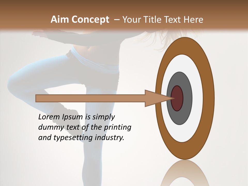 Modern Female Women PowerPoint Template
