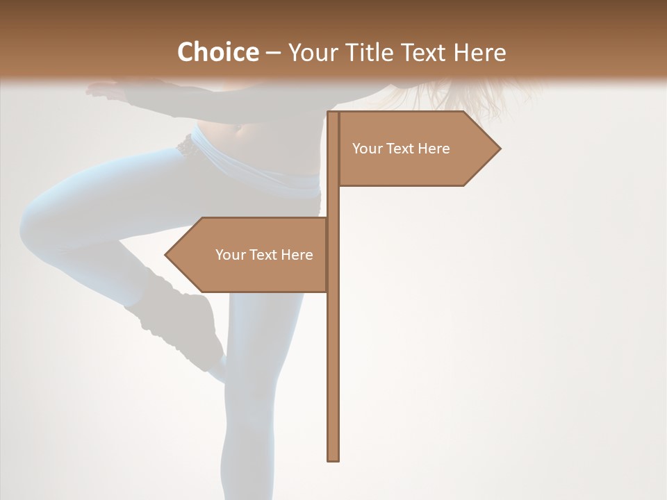 Modern Female Women PowerPoint Template
