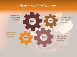 Egg Cheese Nourishing PowerPoint Template