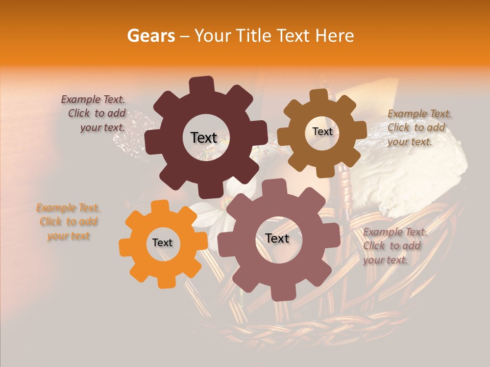 Egg Cheese Nourishing PowerPoint Template