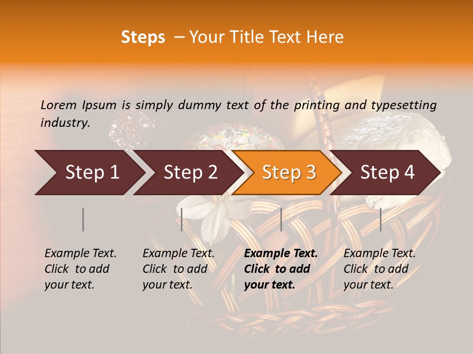 Egg Cheese Nourishing PowerPoint Template