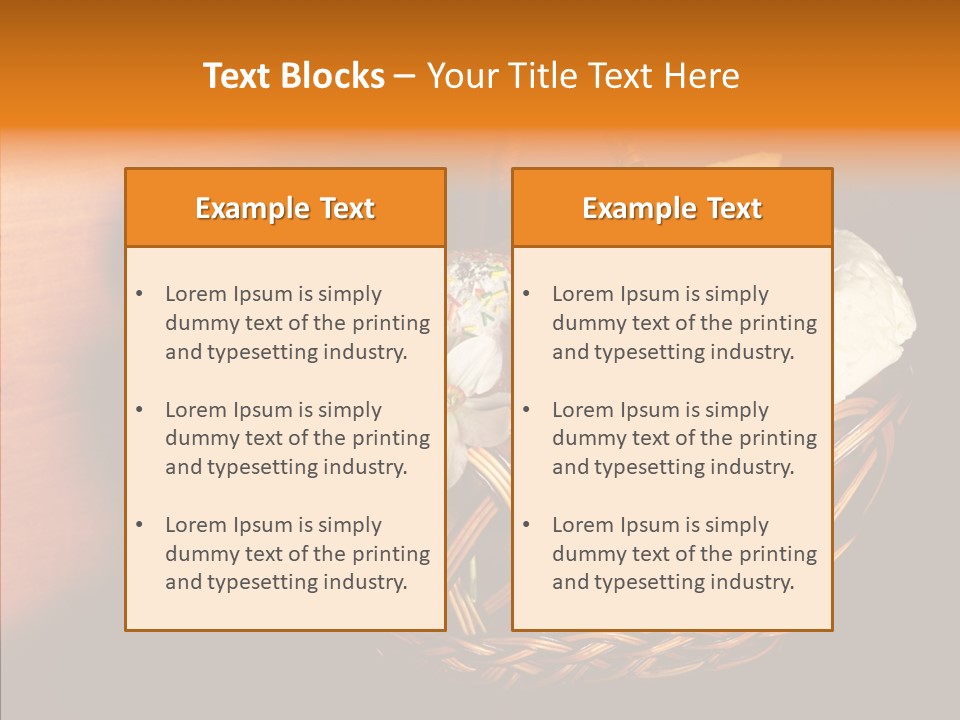 Egg Cheese Nourishing PowerPoint Template