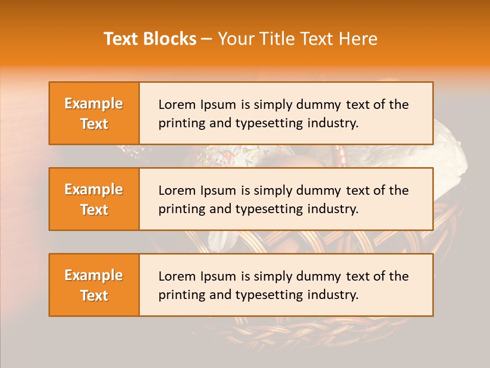 Egg Cheese Nourishing PowerPoint Template