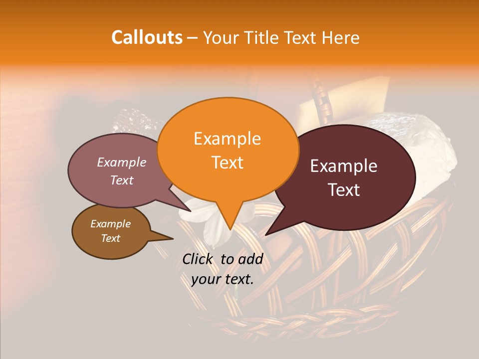 Egg Cheese Nourishing PowerPoint Template