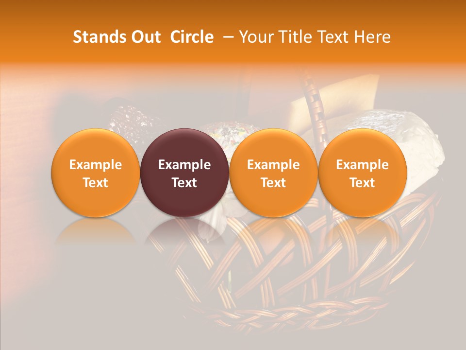 Egg Cheese Nourishing PowerPoint Template
