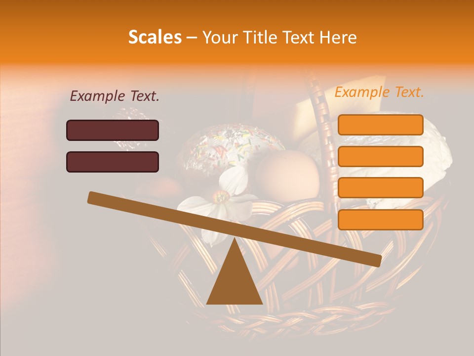 Egg Cheese Nourishing PowerPoint Template