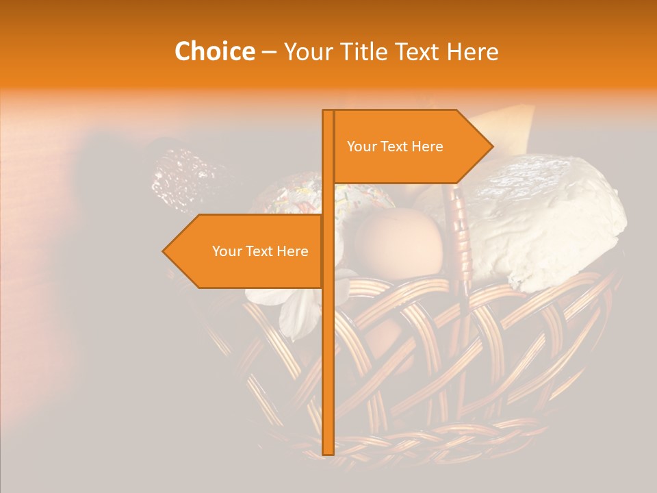 Egg Cheese Nourishing PowerPoint Template