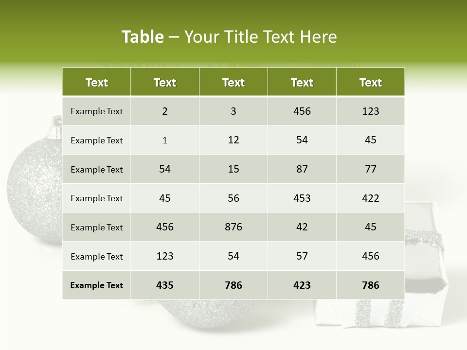 Table Together Humorou PowerPoint Template