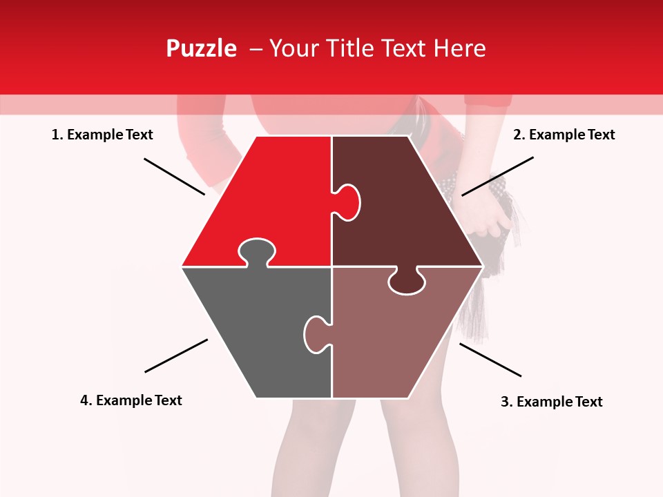 Beauty Sexy Hair PowerPoint Template