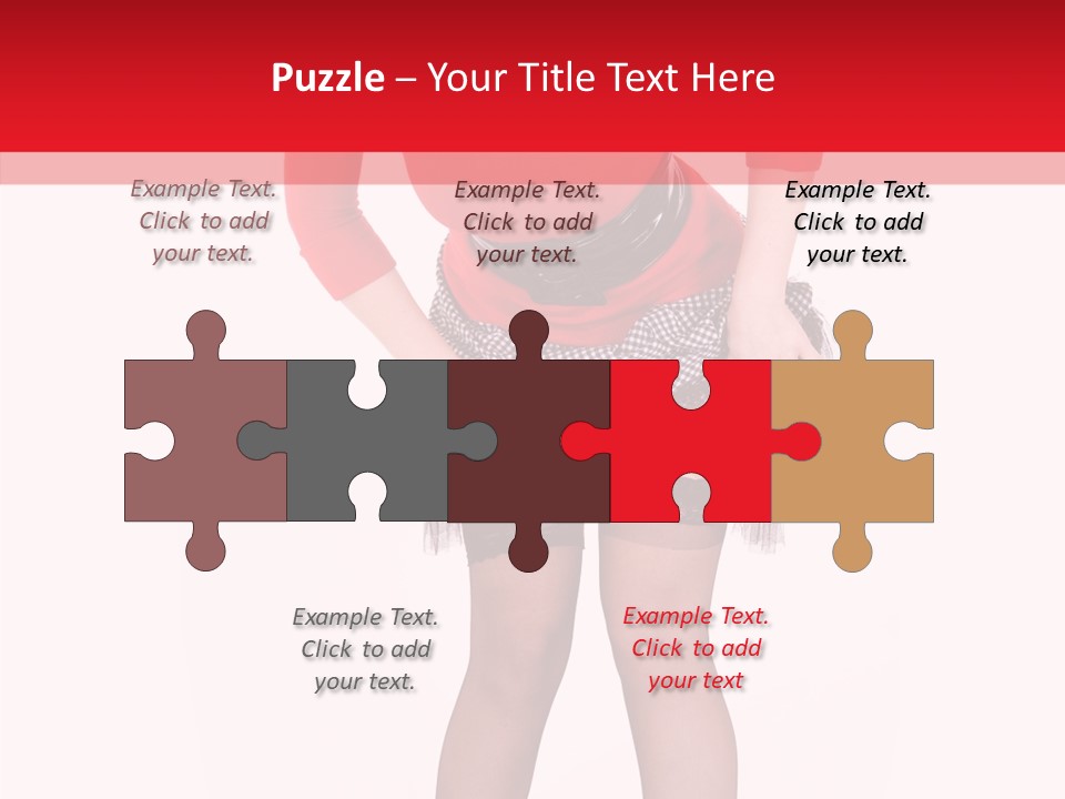 Beauty Sexy Hair PowerPoint Template