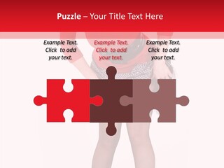 Beauty Sexy Hair PowerPoint Template
