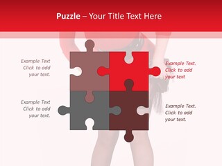 Beauty Sexy Hair PowerPoint Template