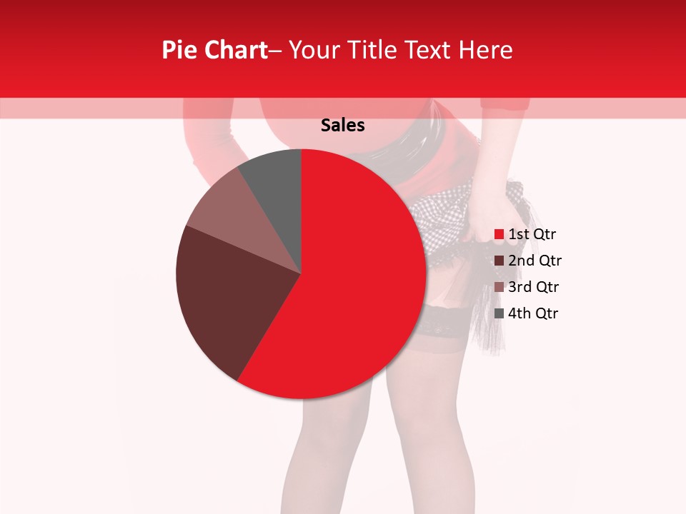 Beauty Sexy Hair PowerPoint Template