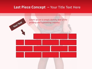 Beauty Sexy Hair PowerPoint Template