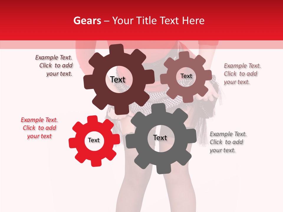 Beauty Sexy Hair PowerPoint Template