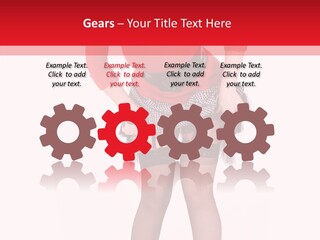 Beauty Sexy Hair PowerPoint Template