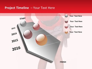 Beauty Sexy Hair PowerPoint Template