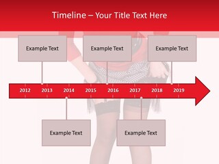 Beauty Sexy Hair PowerPoint Template