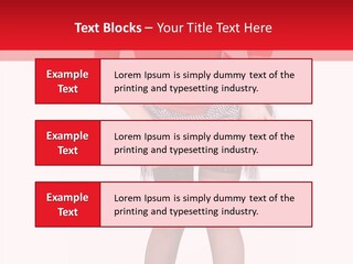 Beauty Sexy Hair PowerPoint Template