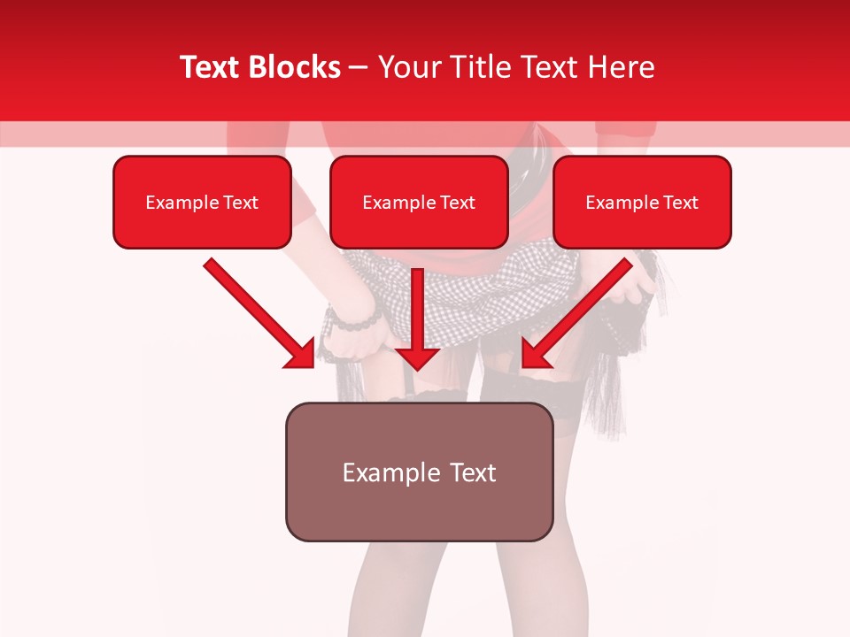 Beauty Sexy Hair PowerPoint Template