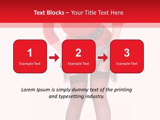 Beauty Sexy Hair PowerPoint Template