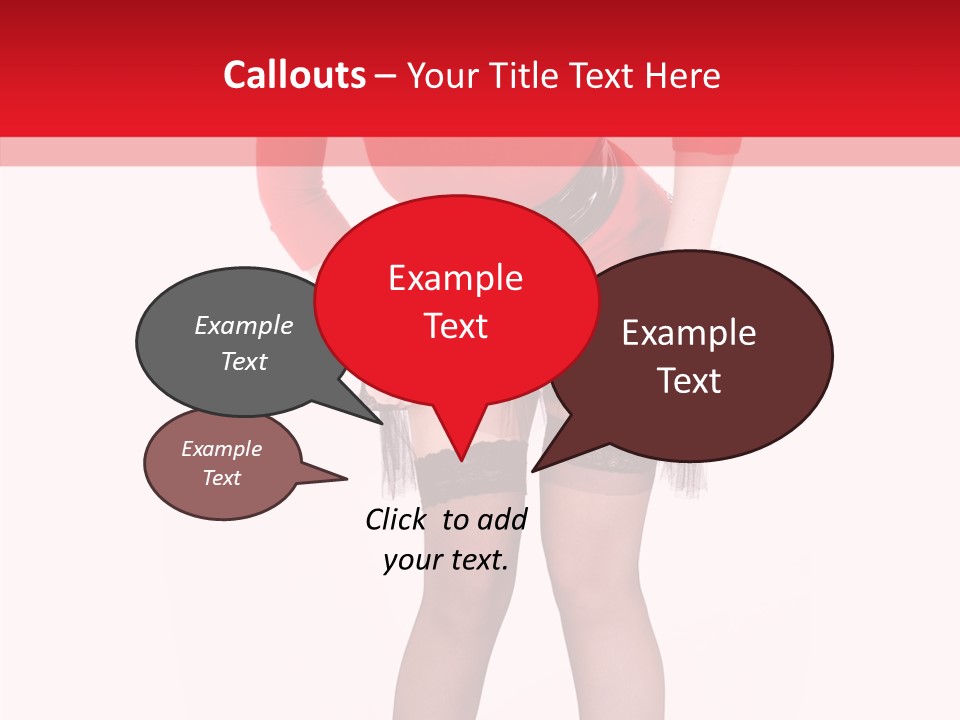 Beauty Sexy Hair PowerPoint Template