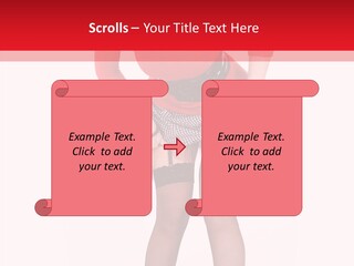 Beauty Sexy Hair PowerPoint Template
