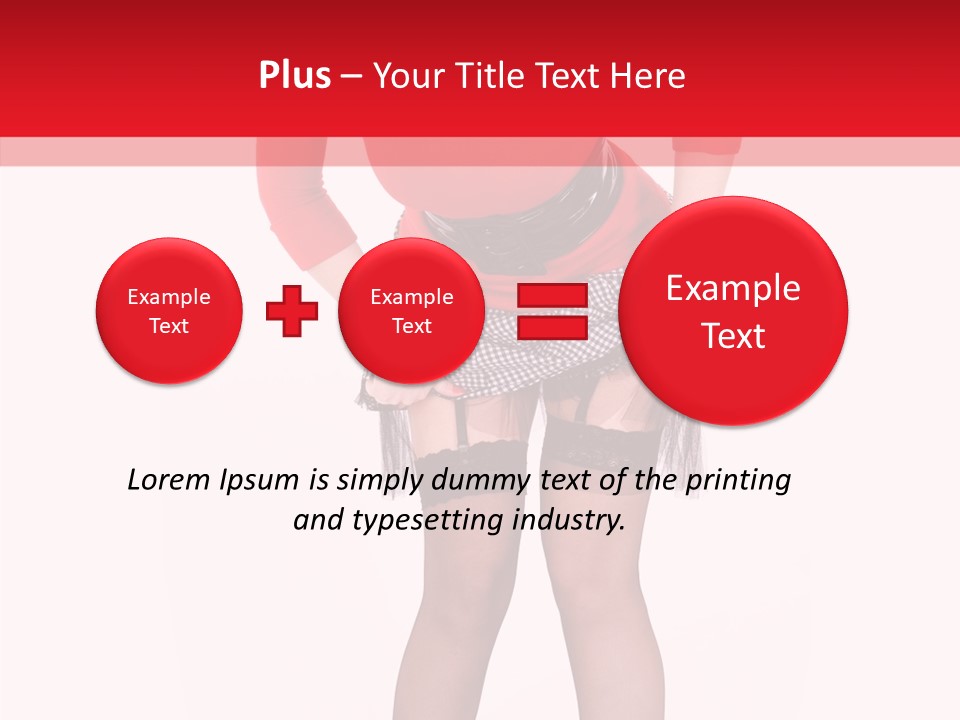 Beauty Sexy Hair PowerPoint Template