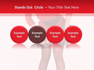 Beauty Sexy Hair PowerPoint Template