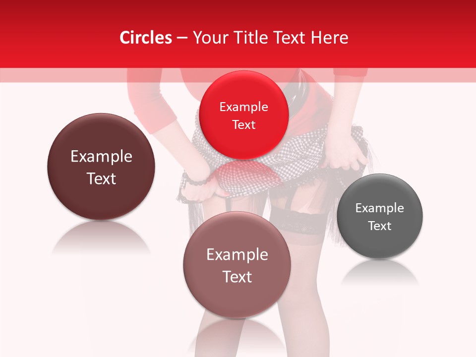 Beauty Sexy Hair PowerPoint Template