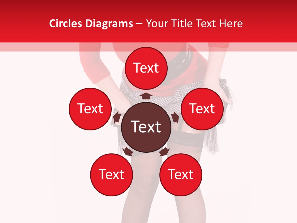 Beauty Sexy Hair PowerPoint Template