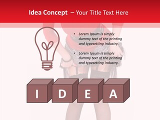 Beauty Sexy Hair PowerPoint Template