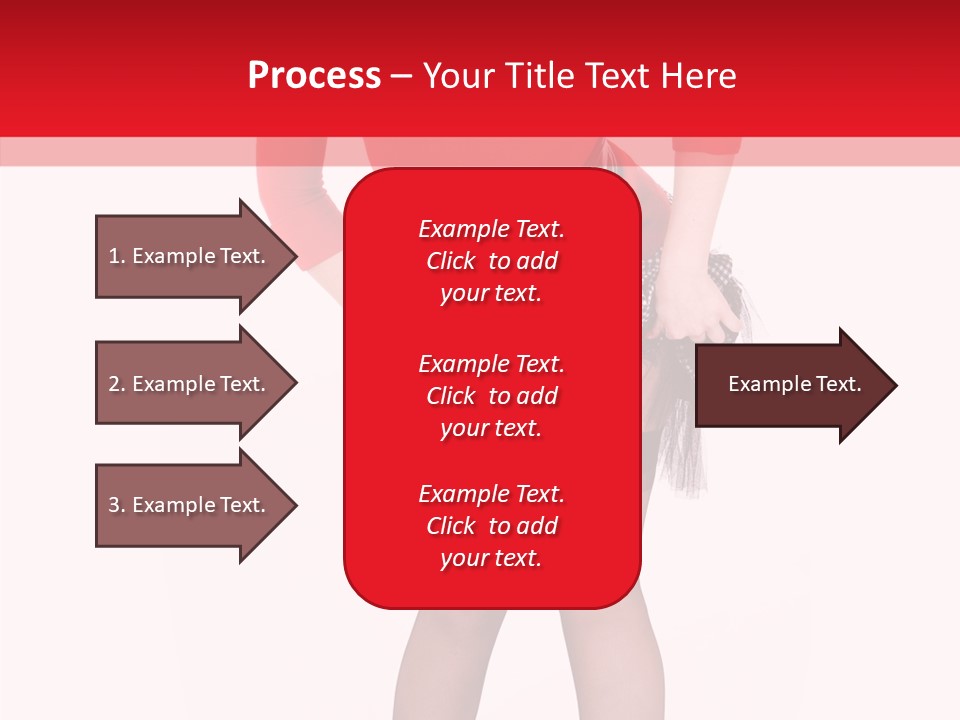 Beauty Sexy Hair PowerPoint Template