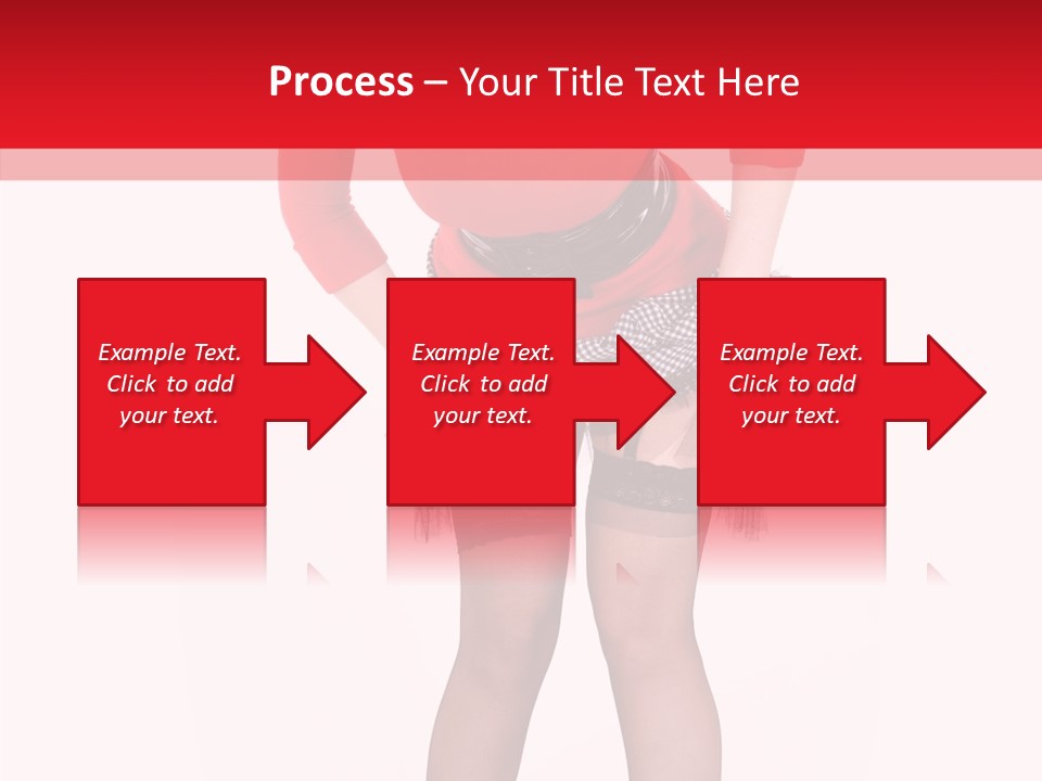 Beauty Sexy Hair PowerPoint Template