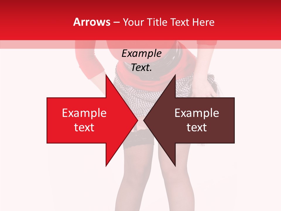 Beauty Sexy Hair PowerPoint Template