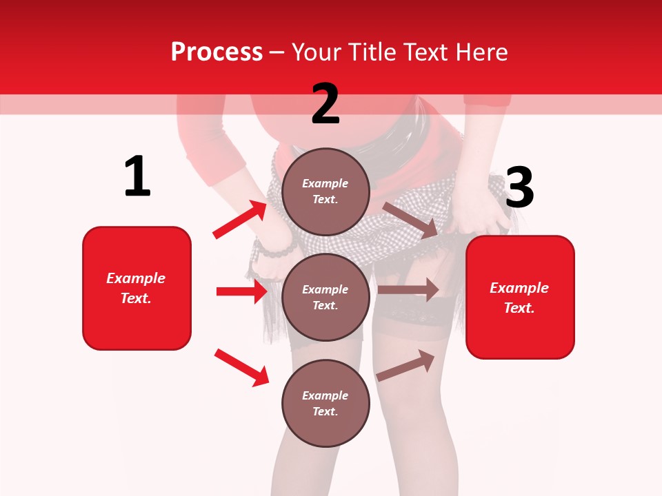 Beauty Sexy Hair PowerPoint Template