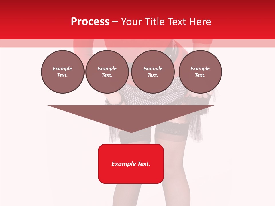Beauty Sexy Hair PowerPoint Template